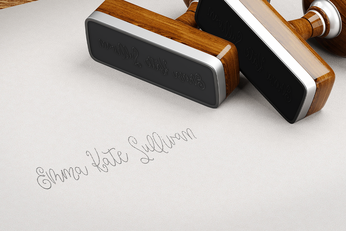 Honeybelle Calligraphy Script, a Script Font by Beck McCormick (Photo 7 of 10)