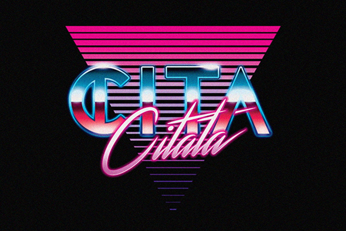 Default Typeface + 80s Style preview 4