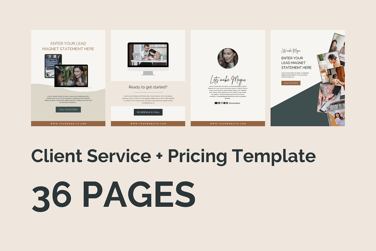 Service + Pricing Guide Template, a Magazine Template by Social Assumptions (Photo 6 of 15)