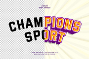 Text Effect Sport, a Layer Style Add-On by Navy Graphic (Thumbnail 2 of 2)
