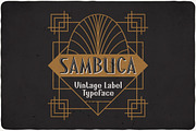 Sambuca Typeface, a Symbol Font by VozzyStock (Thumbnail 1 of 5)