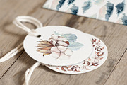 GENTLE WINTER watercolor collection, an Illustration by Lemaris (Thumbnail 7 of 9)