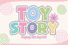 Toystory - Kids Font Types