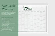 2026 Eco Wall Calendar: Stone Moss, a Poster Template by Elibee (Thumbnail 2 of 6)