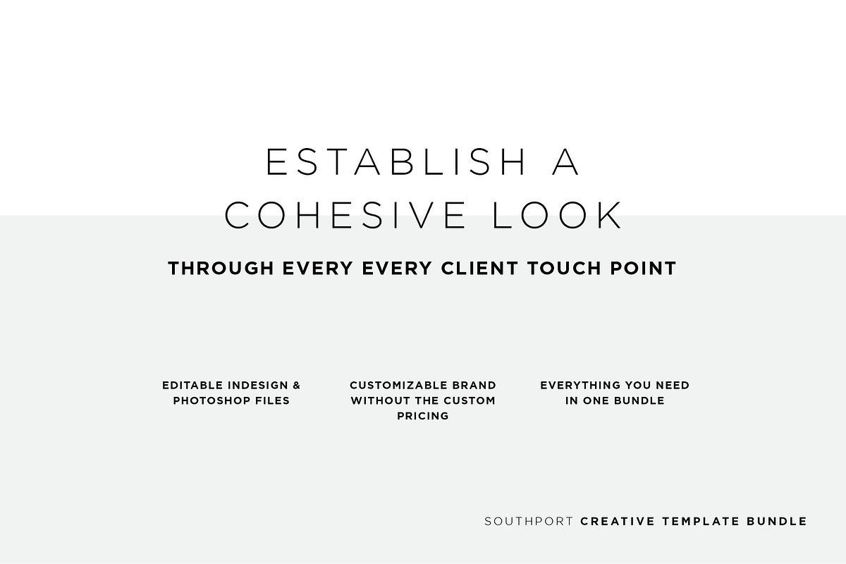 Southport Creative Template Bundle, a Templates & Theme by Christie Evenson (Photo 2 of 11)
