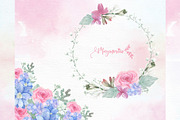 Floral Wreath Graphics, an Illustration by May • SHO (Thumbnail 5 of 5)