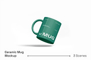 Ceramic Mug Mockup, a Cups & Container Mockup by renderstockmarket (Thumbnail 1 of 4)