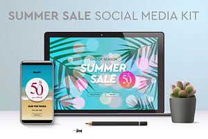 Summer Sale Social Media Kit