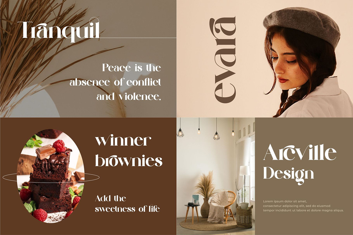 MODERN FONT BUNDLE, a Serif Font by Alfinart (Photo 5 of 15)