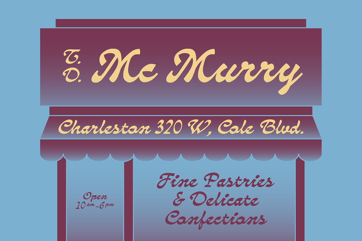 SFC Zurich Plaza, a Script Font by Skilline Supply Co. (Photo 5 of 10)