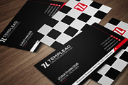 Back And White Business Card CM124, a Business Card Template by annozio (Thumbnail 1 of 4)