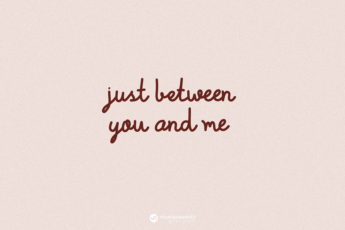 Everything Lovely Script Font, a Script Font by Youandigraphics (Photo 2 of 12)