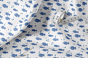 Scandinavian Kids Seamless Patterns, a Pattern Graphic by Oksana Dovhopol Art (Thumbnail 7 of 15)
