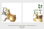 Artisan Pottery Ceramics Collection, an Object Illustration by foxsong (Thumbnail 8 of 13)