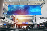 Airport Signage 2.0 - 22psd files, an Advertising Mockup by Shop Mockpro (Thumbnail 18 of 22)