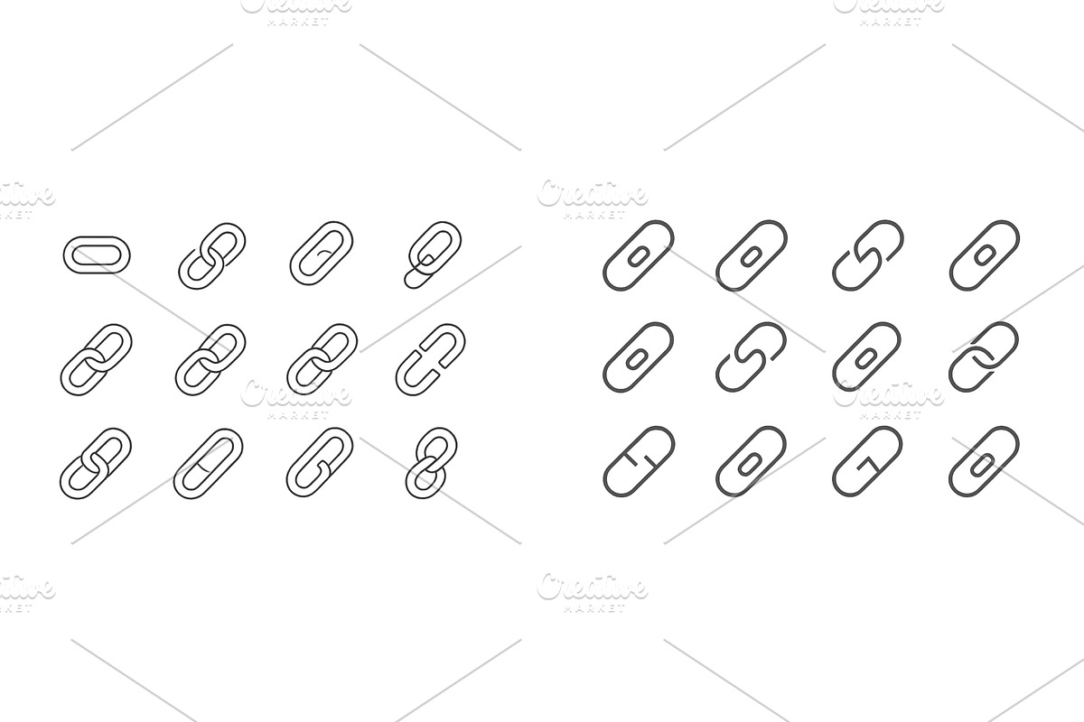 Different styles of paper clips, a Person Illustration by ZinetroN