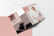 Creative Minimal Bifold Brochure, a Brochure Template by retrographix (Thumbnail 3 of 4)