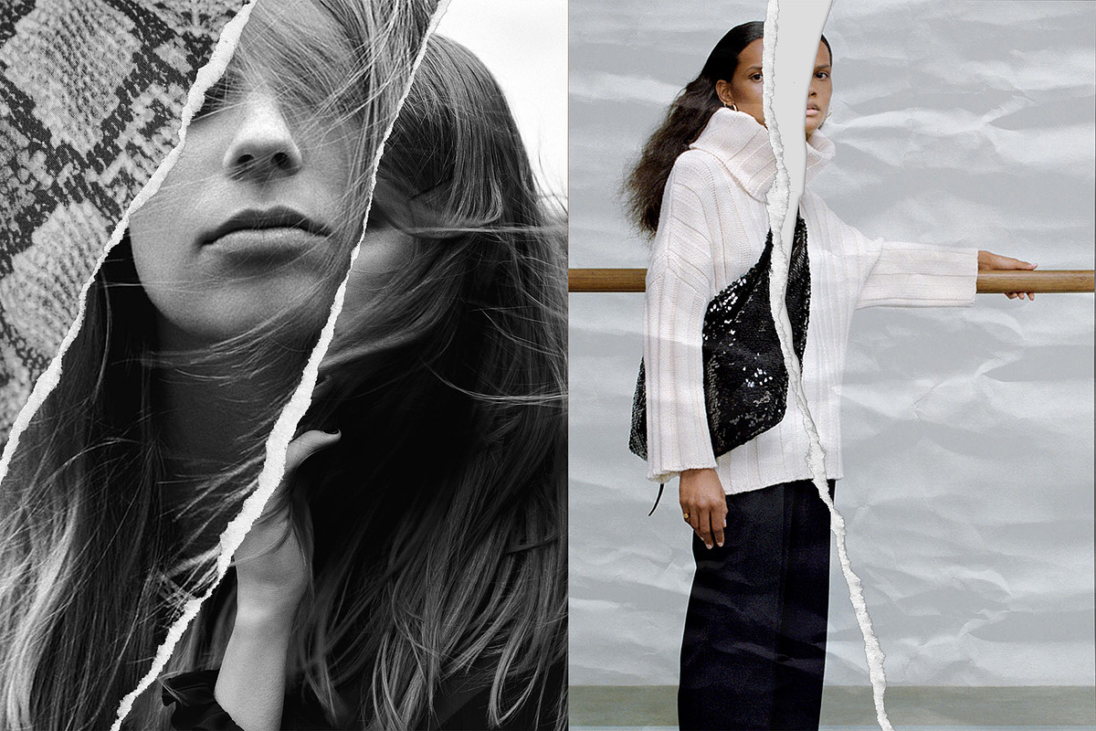 Ripped Paper Displays, a Social Media Template by Duet Atelier