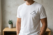 Dog Head Continuous Line Logo, a Branding & Logo Template by Saba Vector (Thumbnail 2 of 3)
