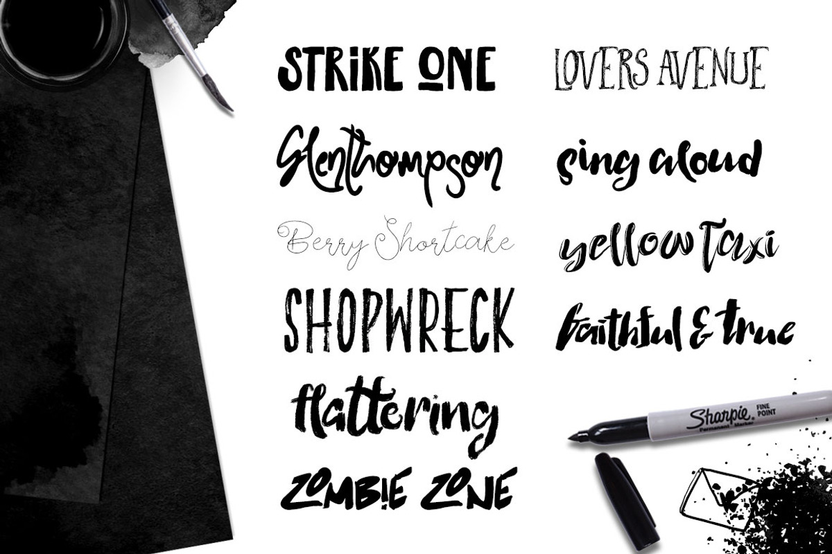 Big Bunch of Fonts Vol 2 preview 8
