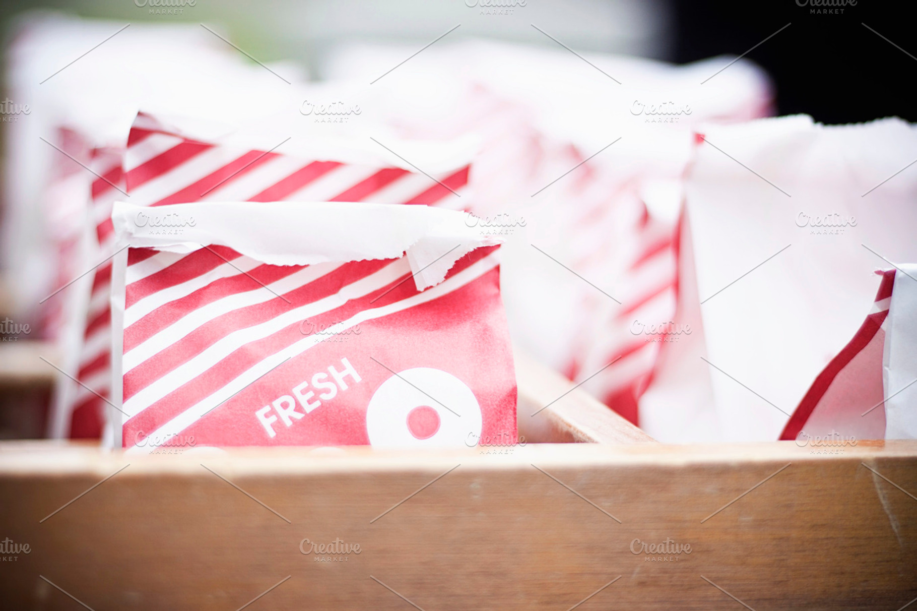 Fresh Popcorn Stock Photo