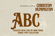Christon Hunington, a Sans Serif Font by Wow Magic (Thumbnail 3 of 3)