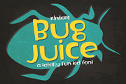 New! Bug Juice Font, a Font by Sabrina Schleiger Design (Thumbnail 1 of 4)