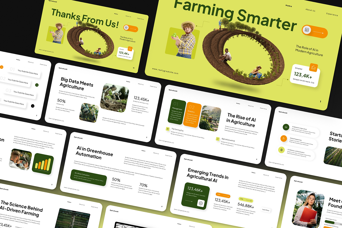 Agriculture AI Presentation preview 3