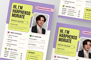 Creative CV Resume, a Resume Template by Annora Studio (Thumbnail 6 of 6)