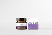7 in 1 Amber Glass Cosmetic Bundle, a Cups & Container Mockup by pmvch (Thumbnail 3 of 106)