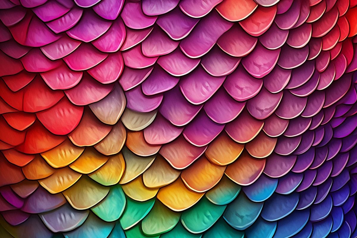 Dragon Scales Pattern, a Pattern Graphic by Printable Treasure (Photo 6 of 6)