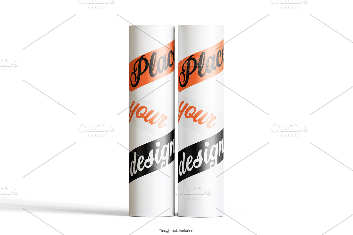 Paper tube packaging mockup bundles, a Packaging Mockup by Ambo Ampeng (Photo 13 of 32)