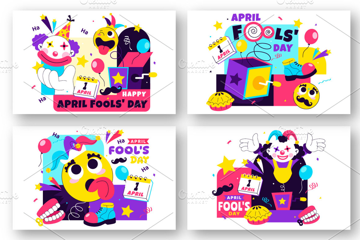 10 April Fools Day Illustration, a Person Illustration by denayunebgt (Photo 3 of 4)