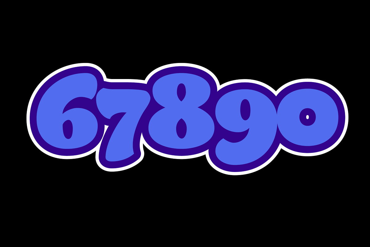 Bubble Outline Text Effect preview 3