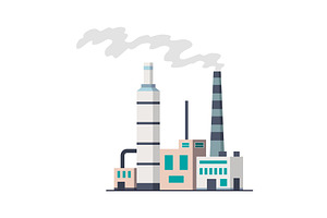 Factory industrial, an Illustration by Things for designers