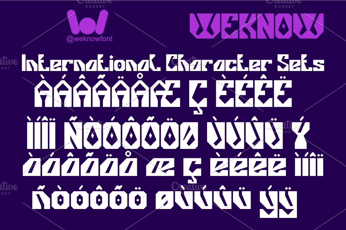 Gorilla Protocol Font, a Sans Serif Font by weknow (Photo 8 of 8)