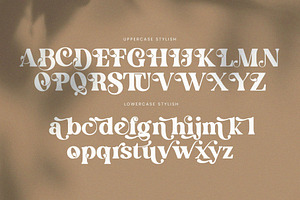 English Island Ligature Serif Font