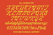 Firstone Script Font, a Script Font by Letterhend Studio (Thumbnail 8 of 9)