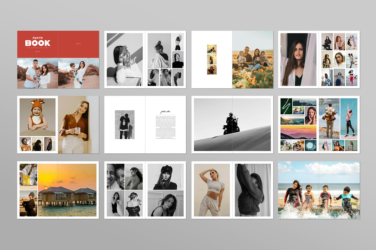 Photo Album Book Template, a Magazine Template by ElvinPrint (Photo 11 of 11)