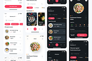 Foodline - Food Delivery App UI Kit, an UI Kit Template by Unpixel Design (Thumbnail 2 of 6)