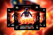 Space Beats Party Flyer, a Flyer Template by StarPixles11 (Thumbnail 1 of 3)