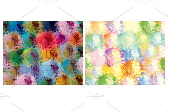 Watercolor Floral Background.