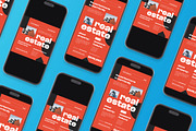 Red Swiss Real Estate Flyer Set, a Flyer Template by Aiyari Graphic (Thumbnail 2 of 3)