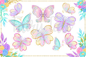 Fairy Tale Hand Drawn Clipart