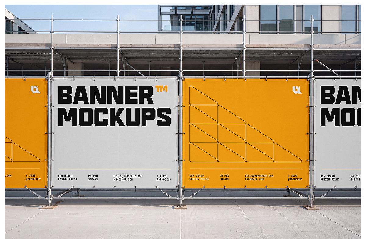 Construction Mockups, an Advertising Mockup by Mr.Mockup™ (Photo 7 of 16)