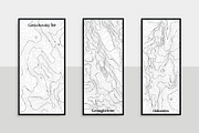 Contour Mapping III - Europe, a Texture Graphic by Hello Mart (Thumbnail 3 of 14)