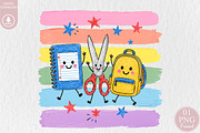 Back to School PNG, School Supplies, a Seasonal Illustration by Rose Art (Thumbnail 1 of 5)
