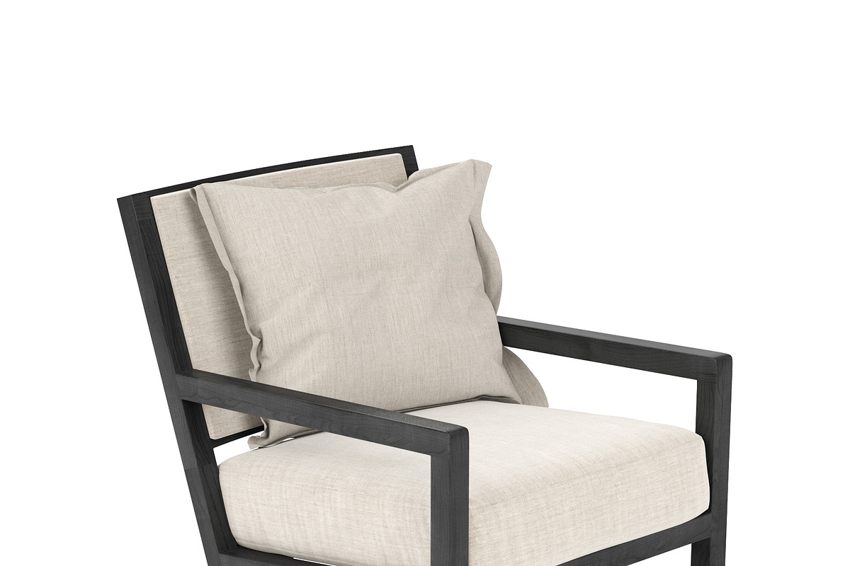 Clio Maxalto Armchair B&B Italia, a Furniture 3D Model by NOMODOL (Photo 6 of 7)