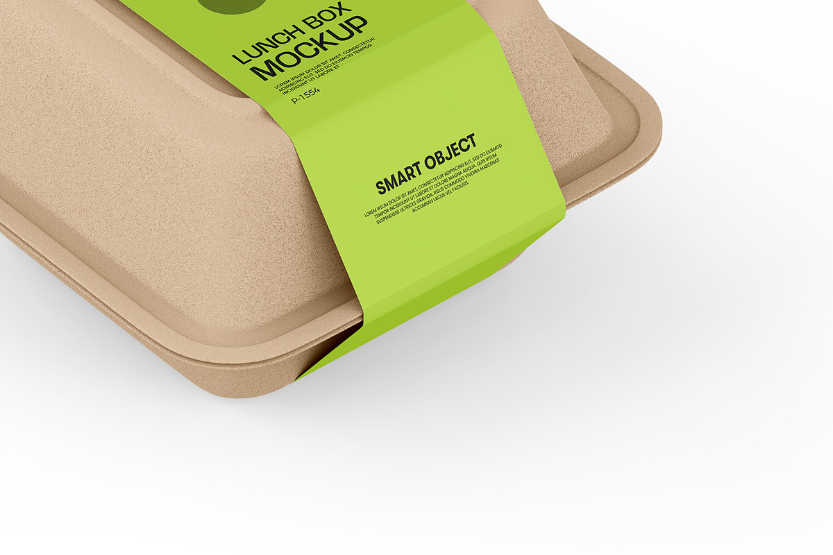 Takeout Kraft Container Mockup, a Packaging Mockup by Ram Studio LLC (Photo 13 of 16)