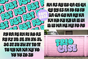 Choret Fudyng Bubble Typeface, a Symbol Font by alit design (Thumbnail 17 of 25)